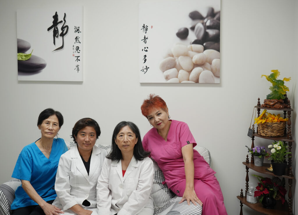 Picture of Dr. Dana's zen acupuncture team